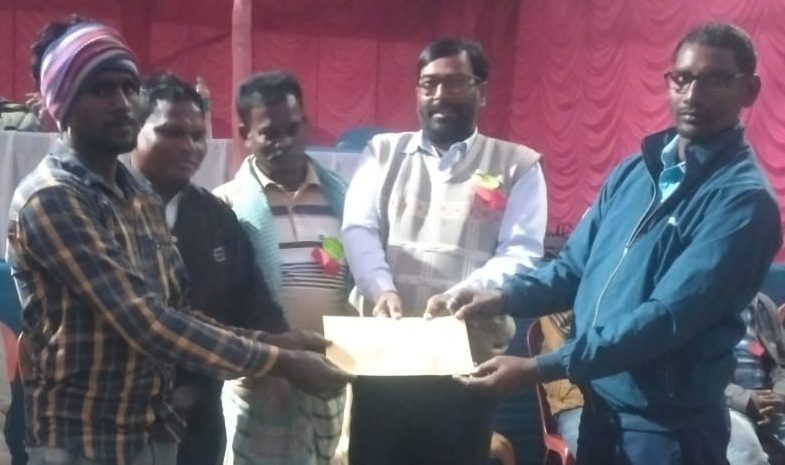 सिद्धू कानू क्लब तारा चटिया की ओर से आयोजित फाइनल प्रतियोगिता में ताराडंगाल ने मारी बाजी|