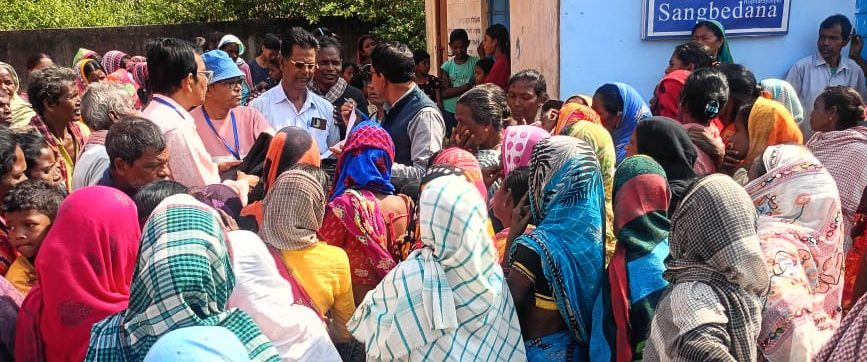 चन्द्रदीपा पंचायत में ‘संवेदना’ संस्था की नेकी की पहल, 200 ग्रामीणों को मिले गर्म वस्त्र