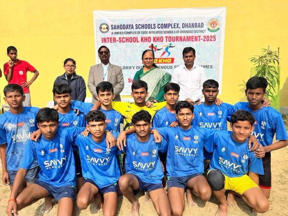सहोदया इंटर स्कूल खो-खो टूर्नामेंट 2025: सिंबायोसिस की बालिकाओं ने मारी बाज़ी, डीएवी मुगमा बालक वर्ग में चैंपियन