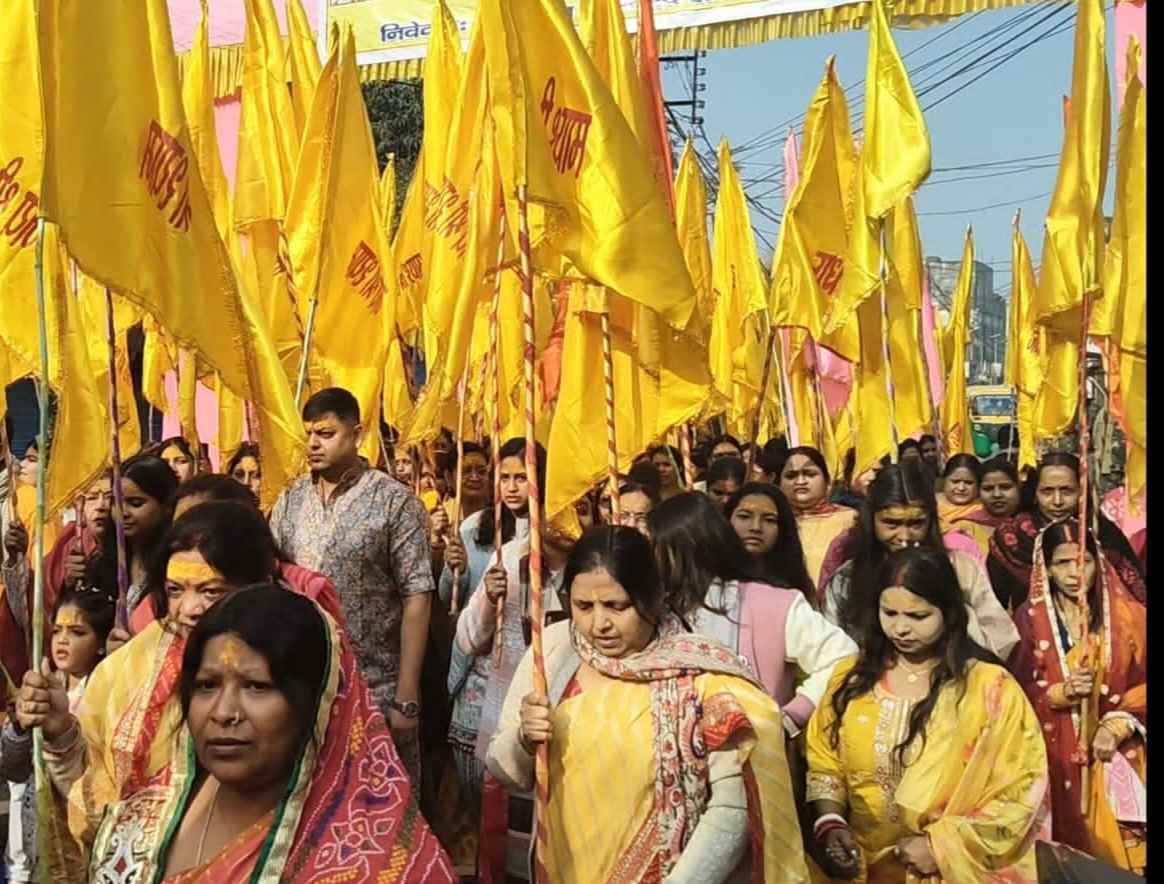 नववर्ष की पहली सुबह श्याम रंग में रंगा जामताड़ा, गूंजे जयकारे