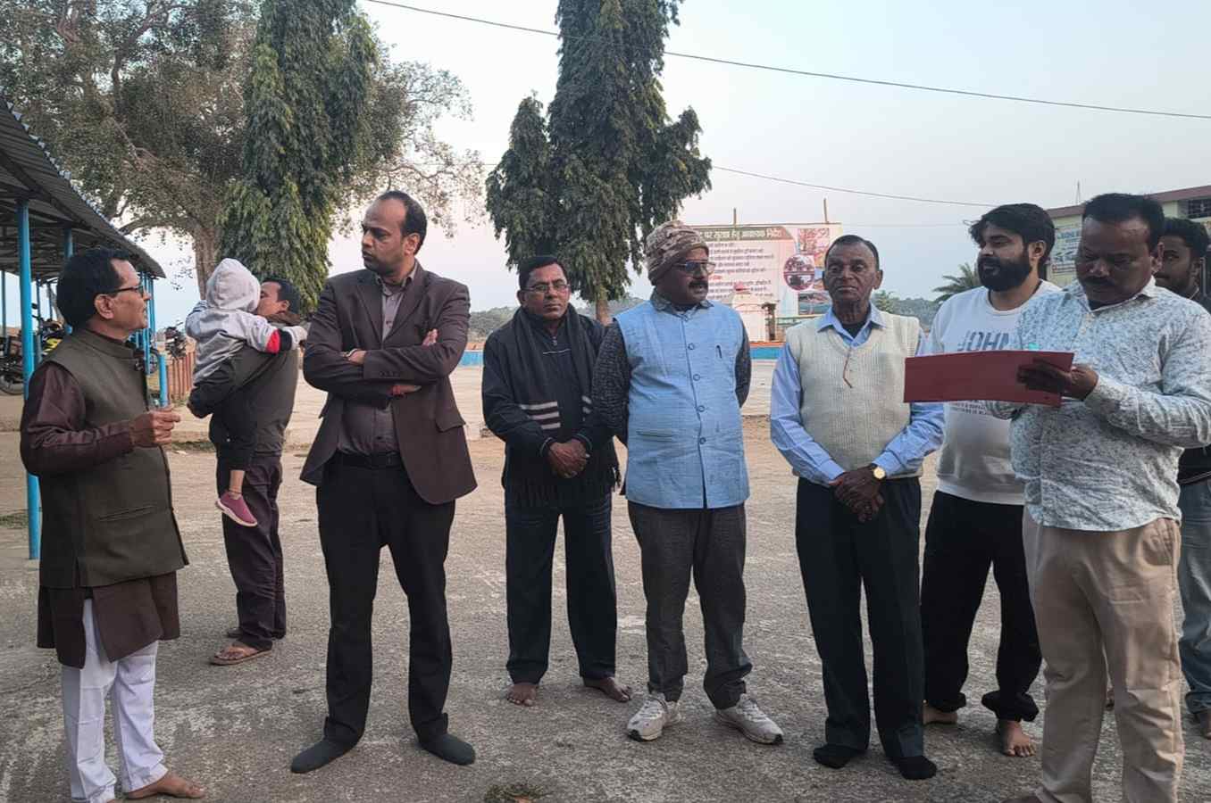 देवलेश्वर धाम में व्यवस्थाओं की समीक्षा, एसडीओ ने लिया जमीनी हालात का जायजा